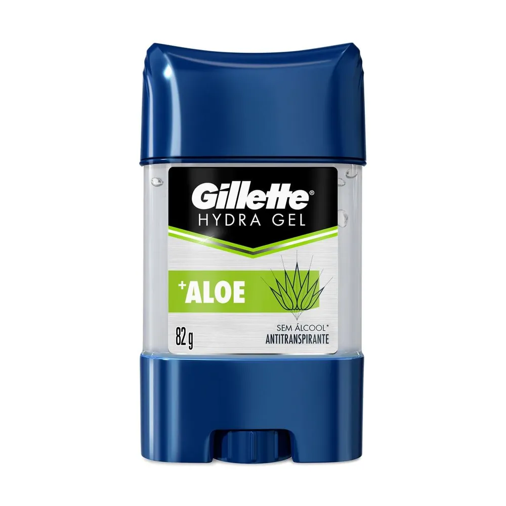 Desodorante Antitranspirante Gillette Hydra Gel +Aloe Gel Stick 82g