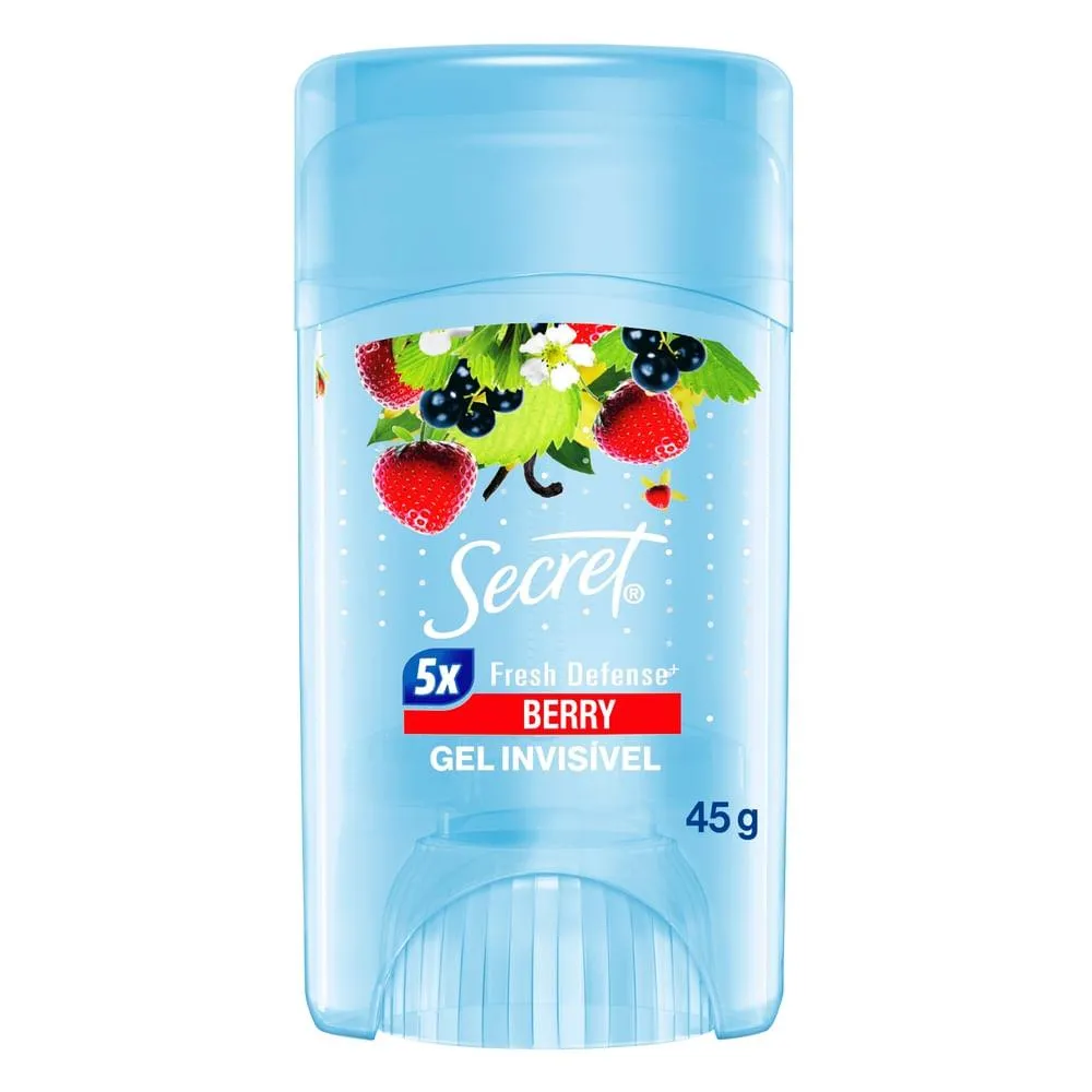 Desodorante Antitranspirante Secret Berry Gel Stick 45g