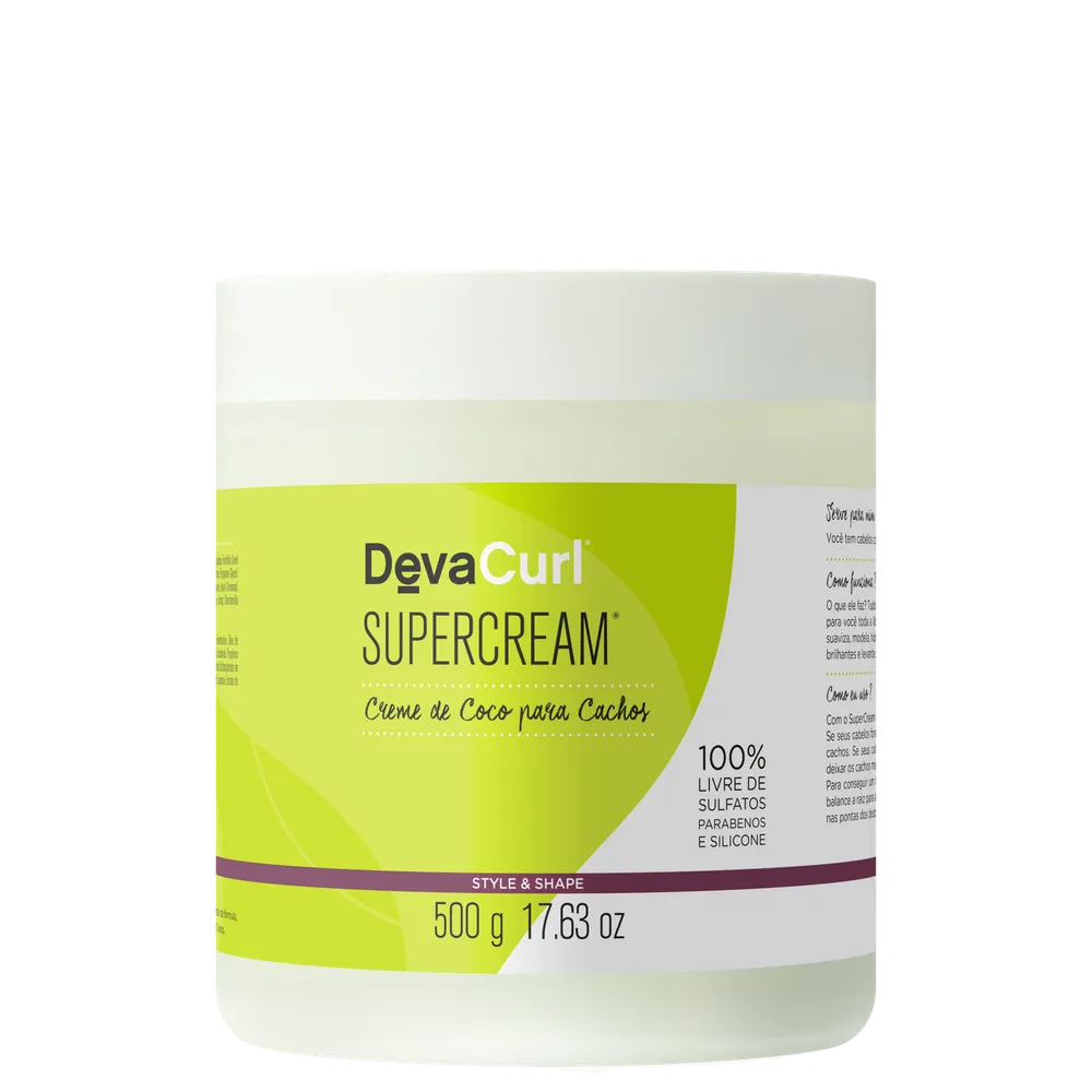 Deva Curl Supercream - Ativador de Cachos 500g
