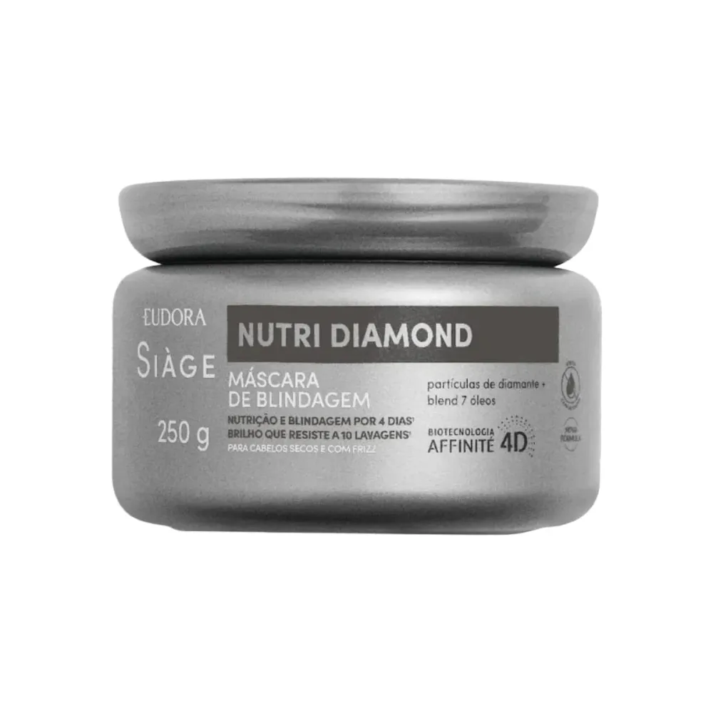 Eudora Siàge Nutri Diamond Máscara de Blindagem 250g