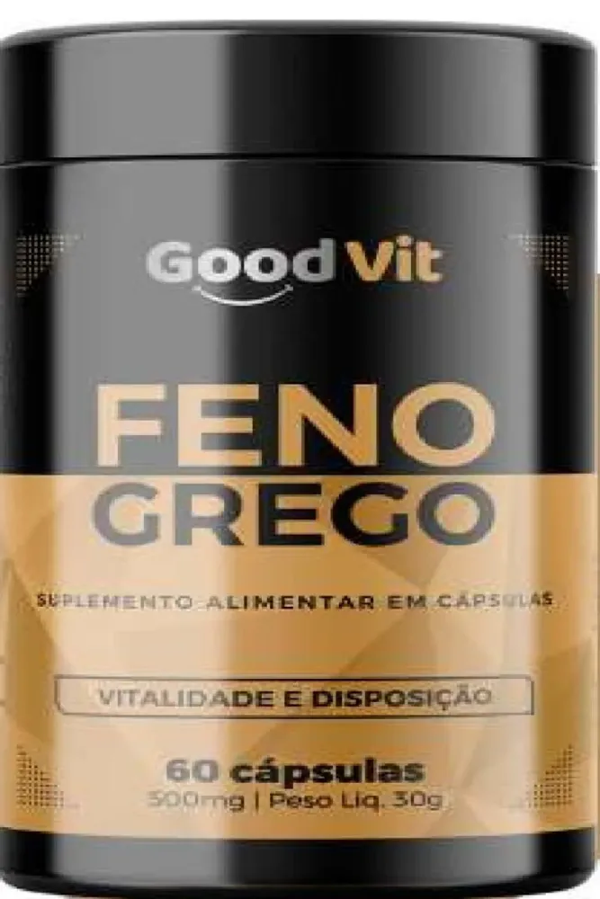 Feno Grego Good Vit 60 Cápsulas de 500Mg - Saponinas