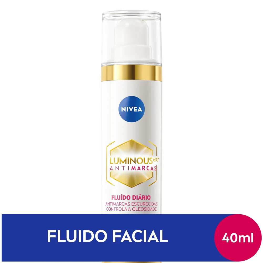 Fluido Facial Nivea Cellular Luminous 630 Antimanchas FPS 50 40ml