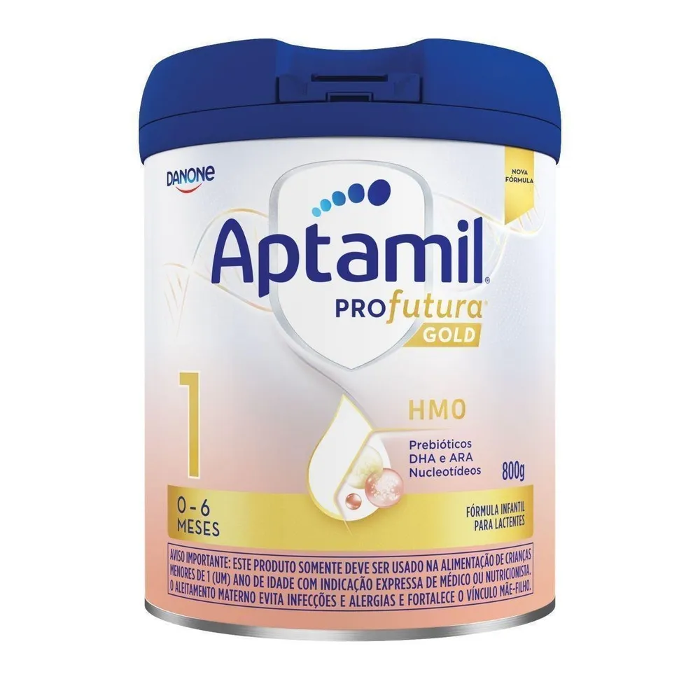 Fórmula Infantil Aptamil Profutura Gold 1 De 0 A 6 Meses 800g
