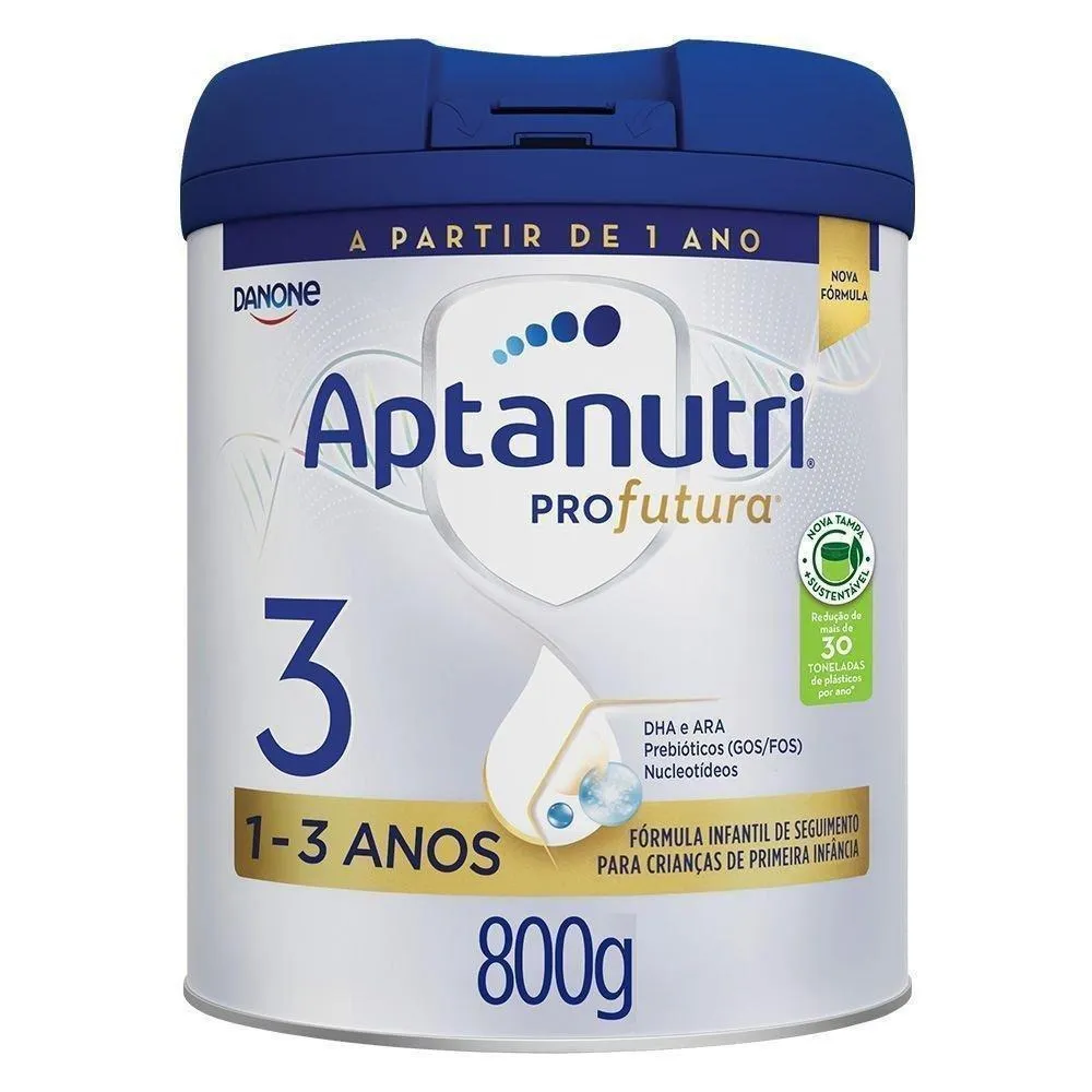 Fórmula Infantil Aptanutri Profutura 3 DHA ARA de 1 a 3 anos 800g