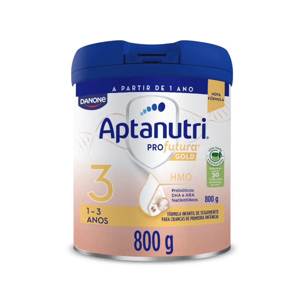 Fórmula Infantil Aptanutri Profutura Gold 3 1 A 3 Anos 800g