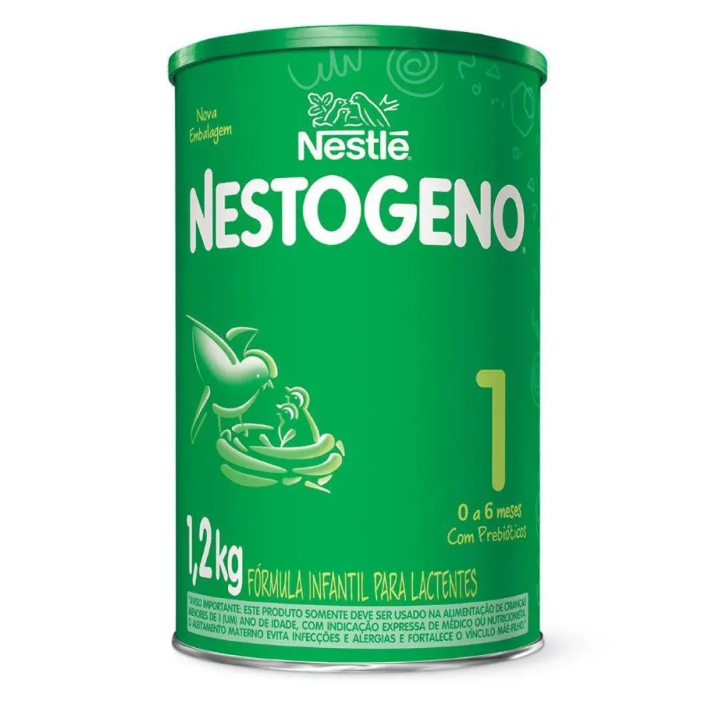 Fórmula Infantil Nestogeno 1 Nestlé 0 a 6 meses 1,2kg