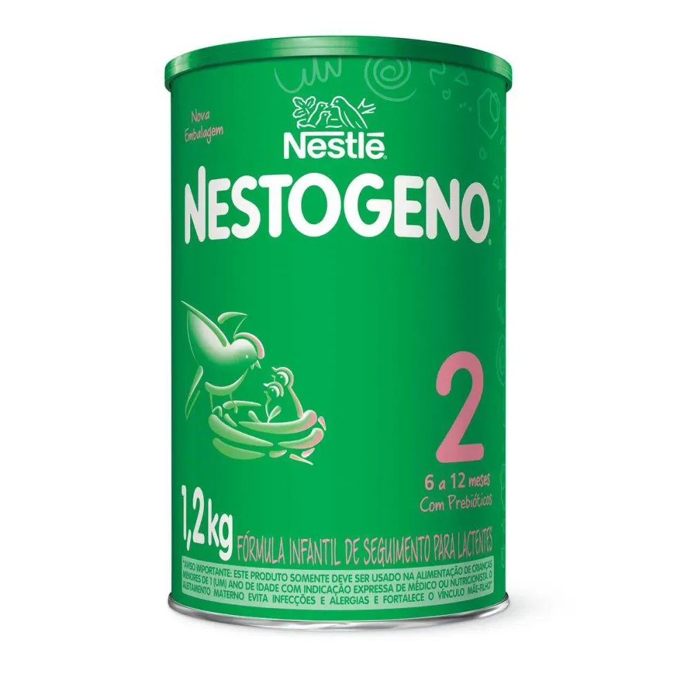 Fórmula Infantil Nestogeno 2 Nestlé 6 a 12 meses 1,2kg
