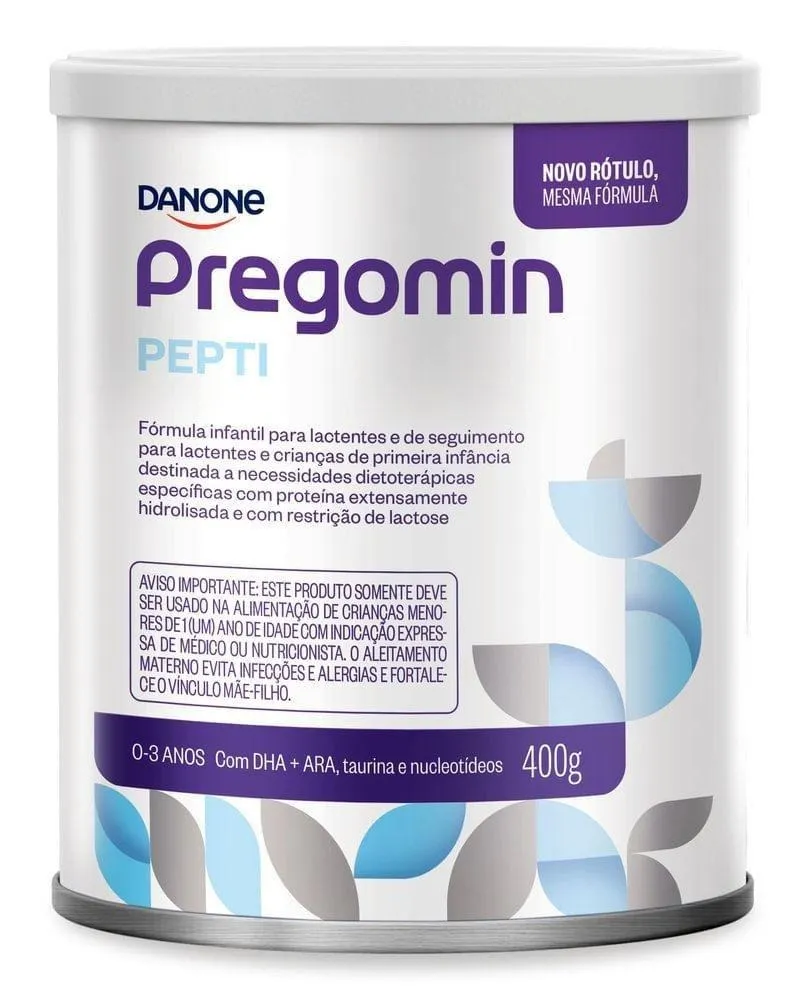 Fórmula Infantil Pregomin Pepti Hipoalergênica 400g