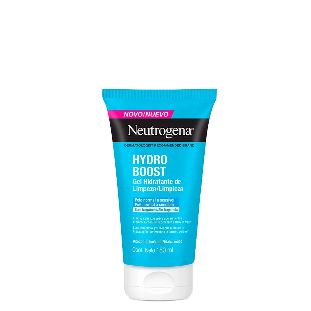 Gel de Limpeza Neutrogena Hydro Boost Pele Normal a Sensível 150ml