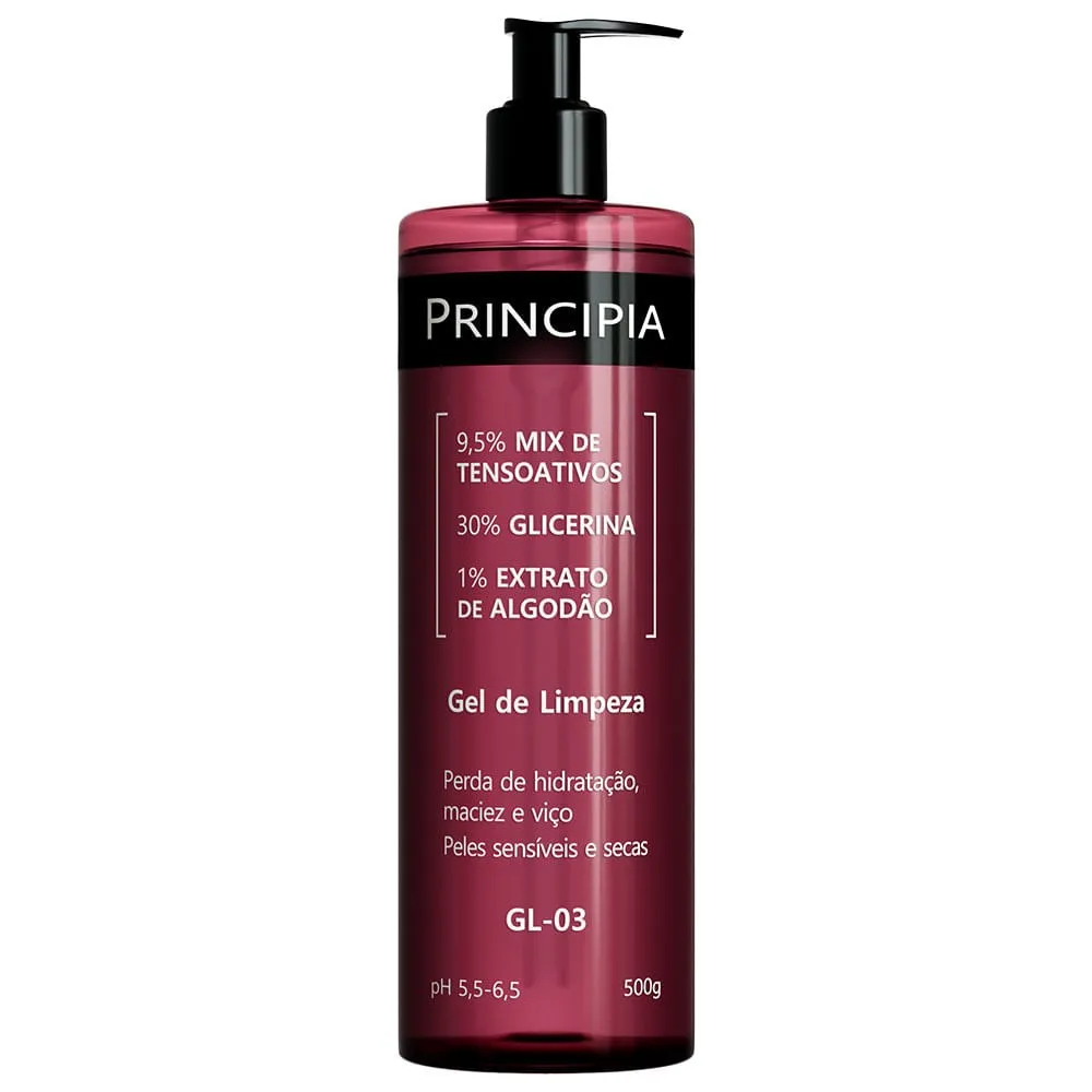 Gel De Limpeza Principia Peles Sensiveis E Secas gl-03 500ml