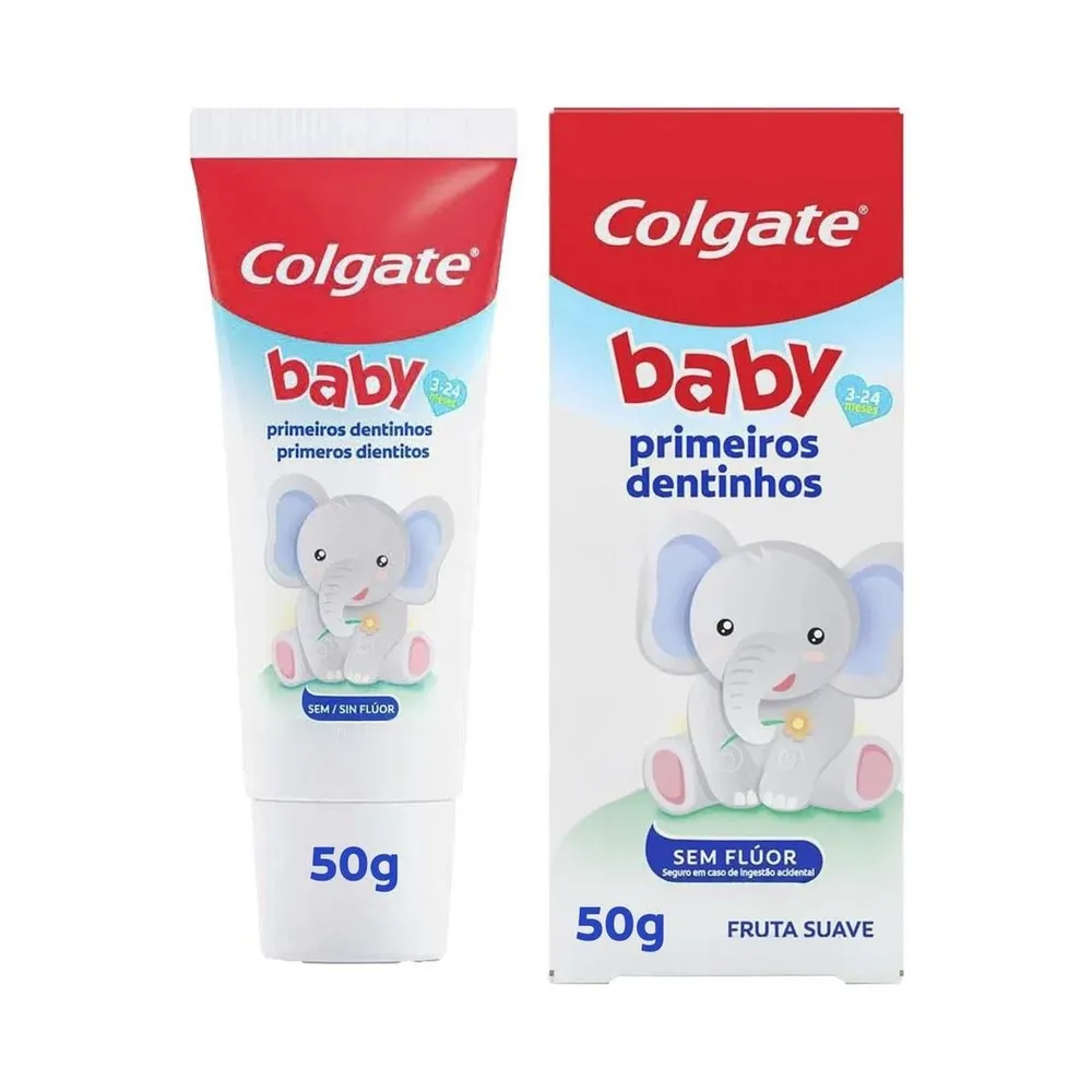 Gel Dental Colgate Baby Primeiros Dentinhos 50g