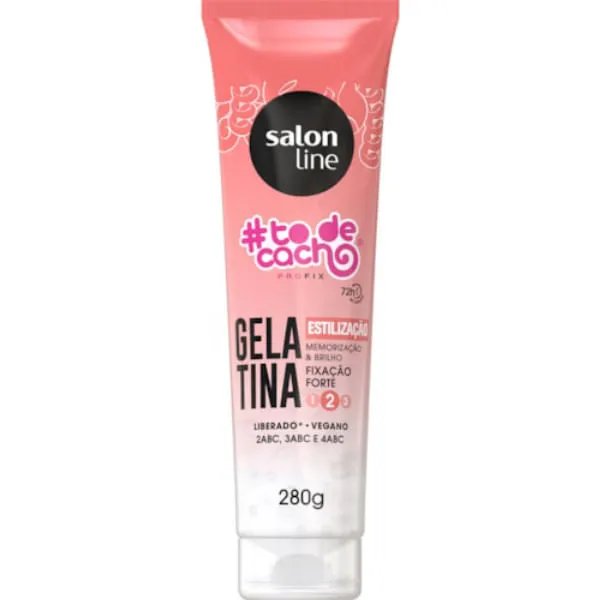 Gelatina Capilar Salon Line Todecacho 280g Fixação Forte
