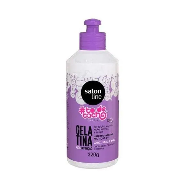 Gelatina Capilar Salon Line Todecacho 320g Alta Definição