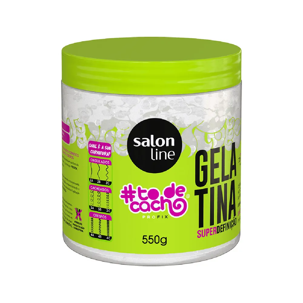 Gelatina Capilar Salon Line #todecacho Super Definição 550g