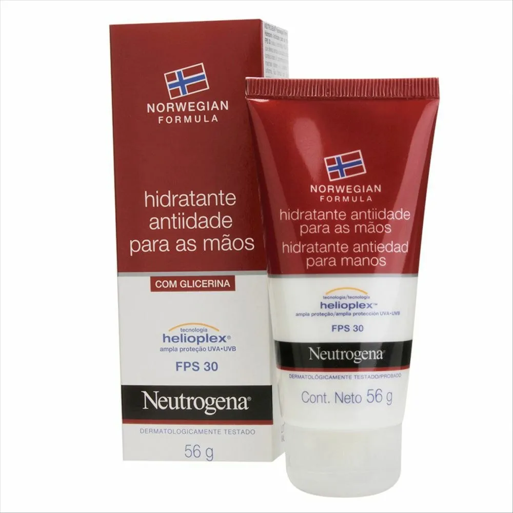 Hidratante anti-Idade Para mãos Neutrogena norwegian formula fps 30 56g