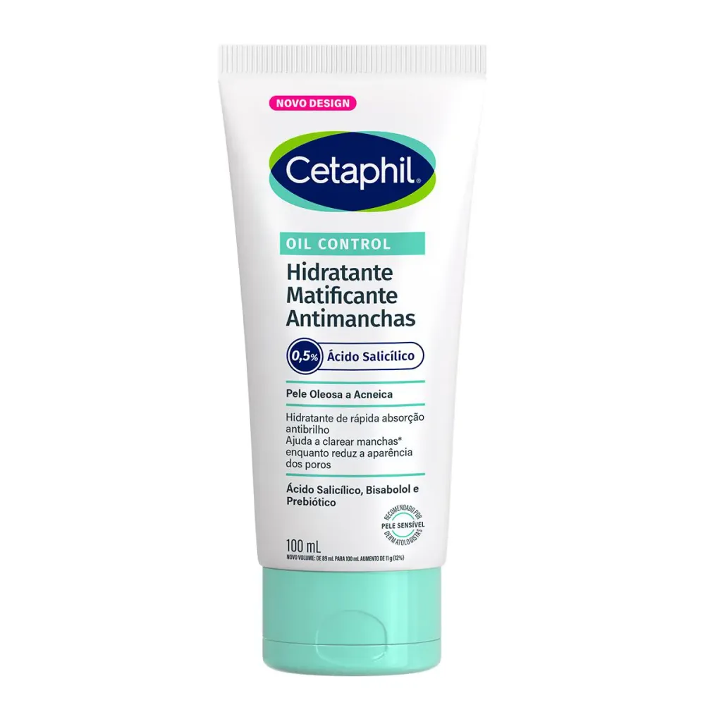 Hidratante Facial Matificante Antimanchas Cetaphil Oil Control 100ml