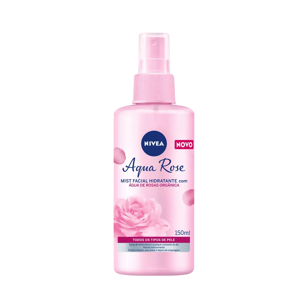 Hidratante Facial Nivea Aqua Rose em Spray 150ml