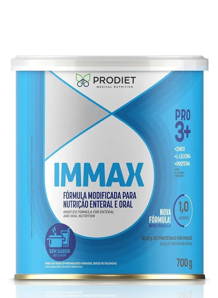 Immax nutrição enteral e oral Prodiet sem sabor 700G