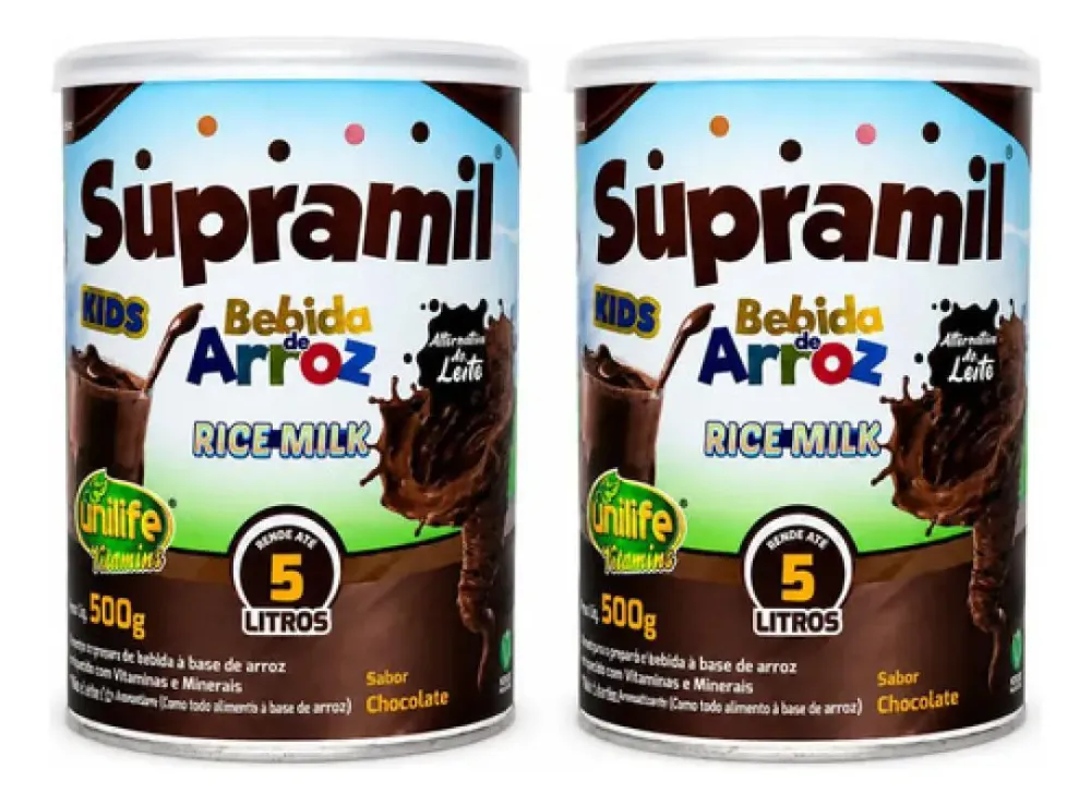Kit 2 Supramil Kids Chocolate 500g - Unilife