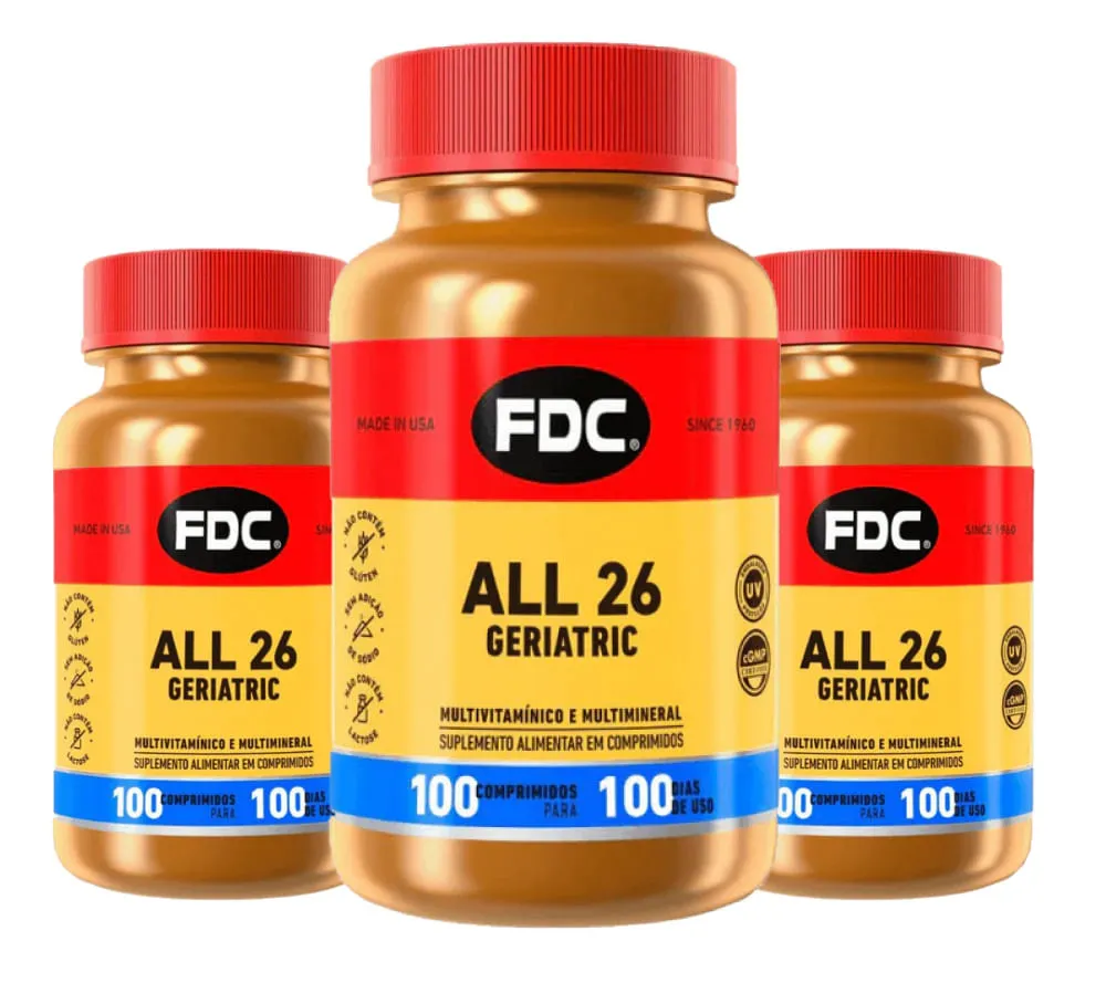Kit All 26 Geriatric 300 Comprimidos