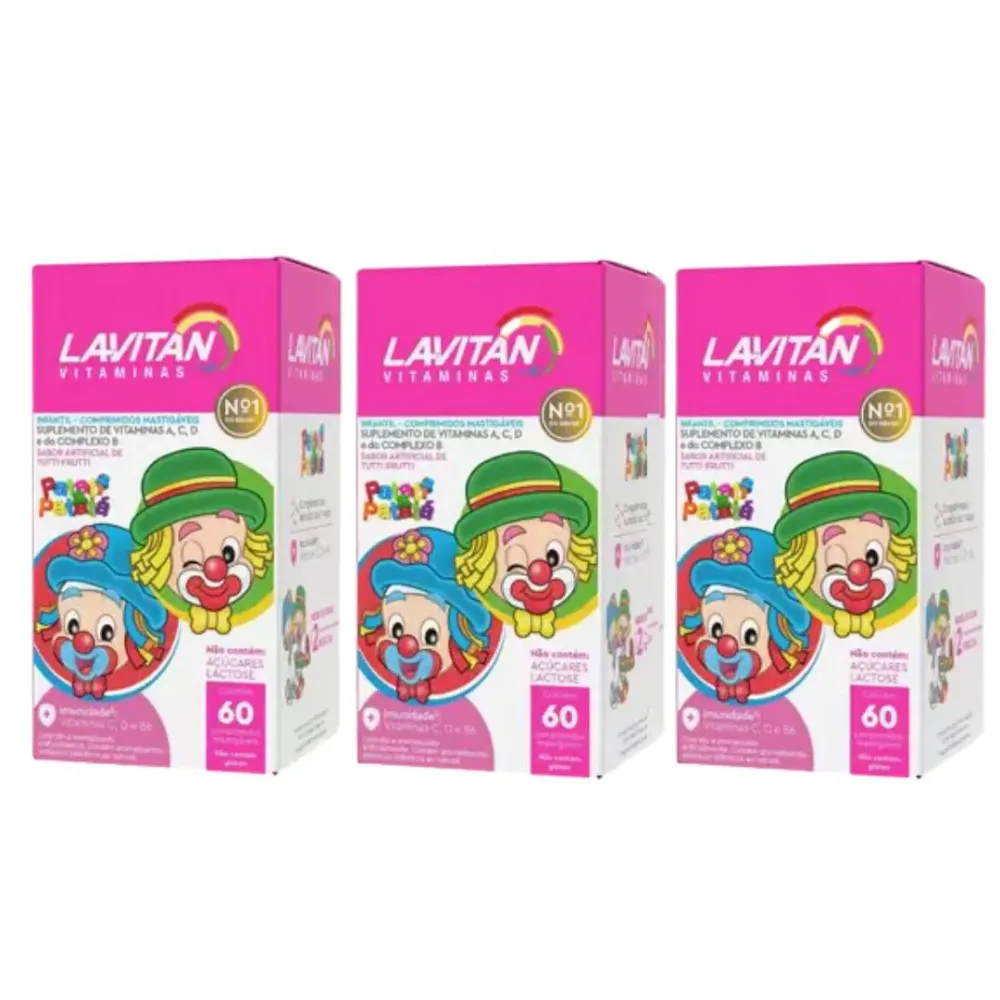 Kit C3 Vitamina Patati Patata Tutti Frutti C60 – Lavitan