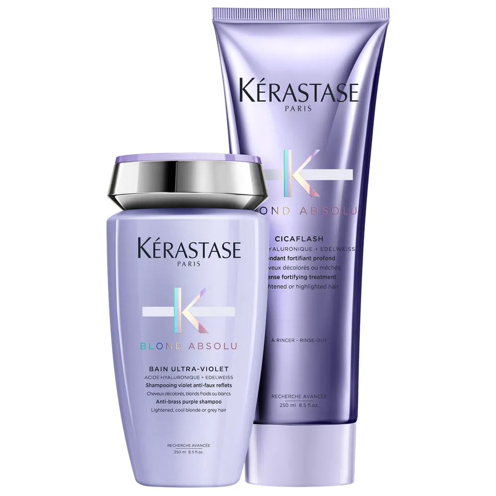 Kit Kérastase Blond Absolu Violet Cicaflash (2 Produtos)