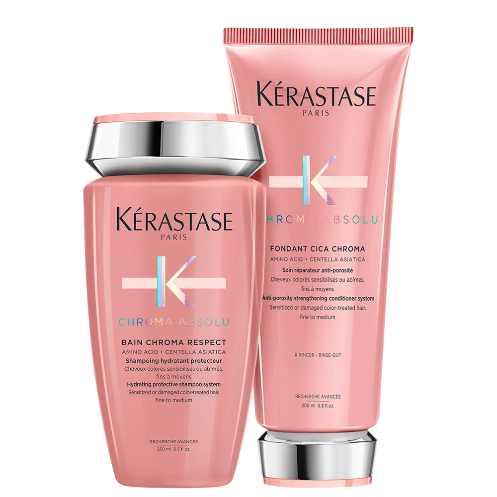Kit Kérastase Chroma Absolu Bain Respect Fondant Cica (2 Produtos)