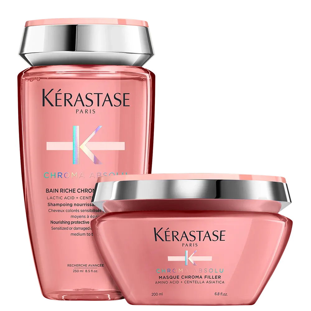 Kit Kérastase Chroma Absolu Riche Respect Filler (2 Produtos)