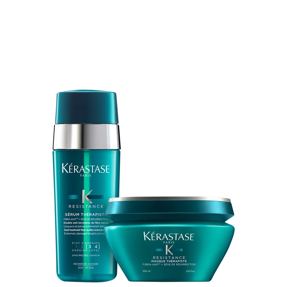 Kit Kérastase Résistance Thérapiste Força e Reconstrução (2 Produtos)