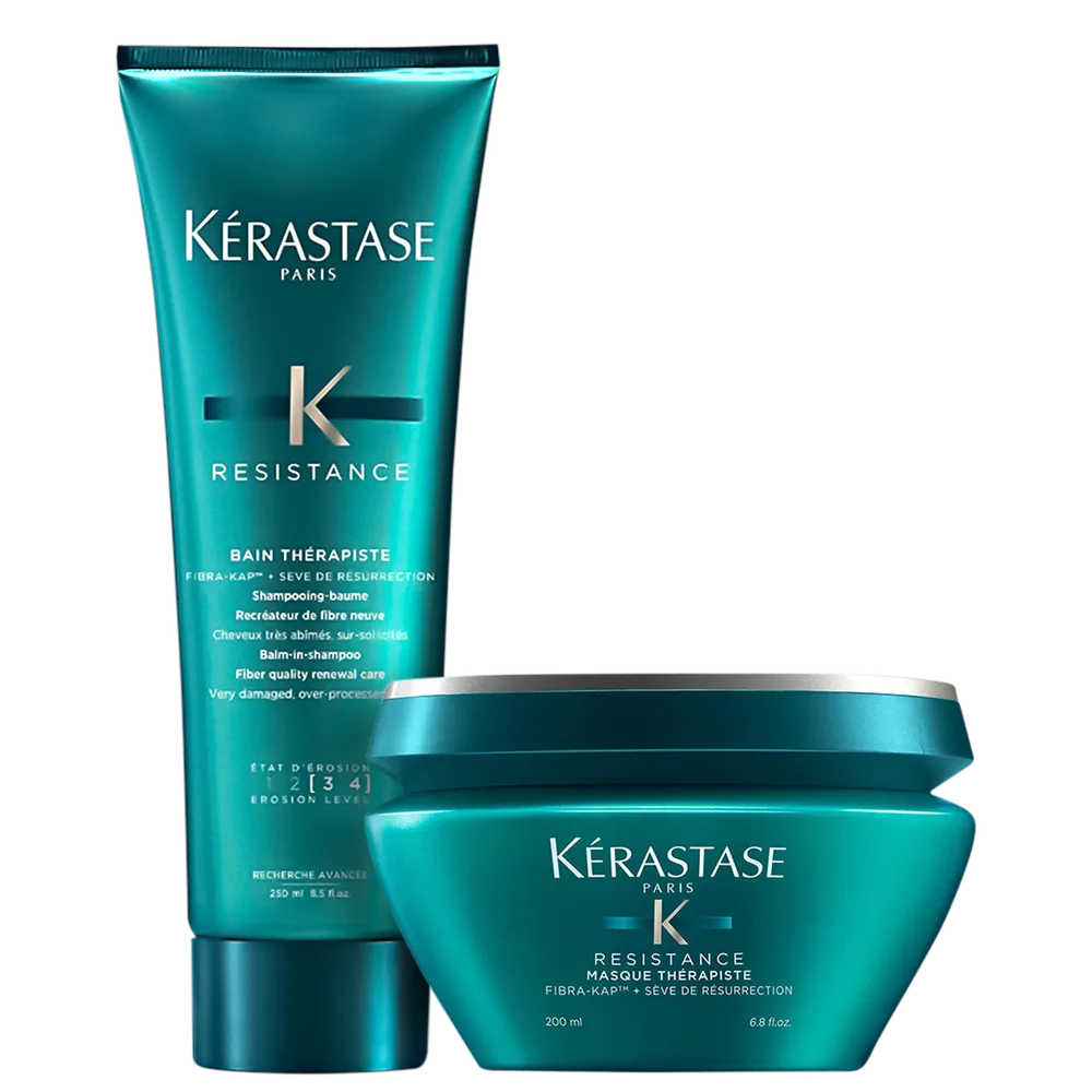 Kit Kérastase Résistance Thérapiste Limpeza e Força (2 Produtos)