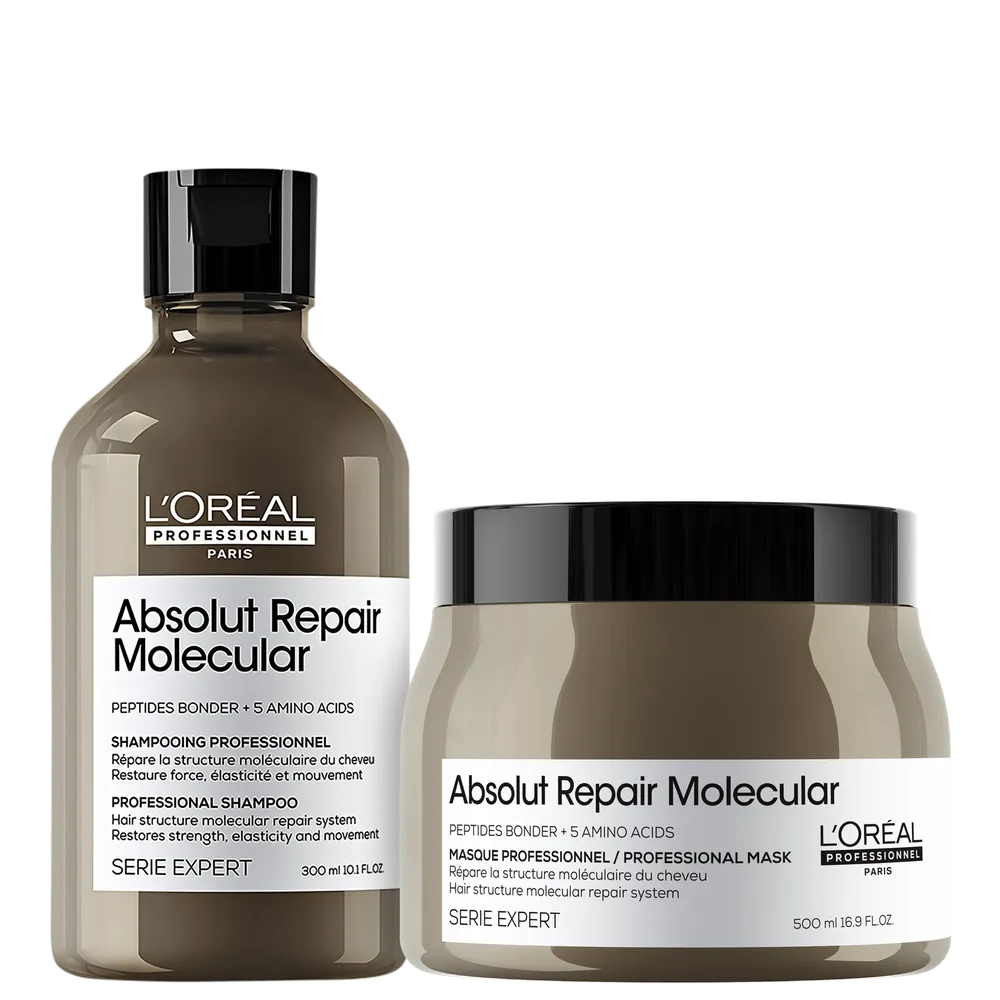 Kit L'Oréal Professionnel Absolut Repair Molecular Tratamento Plus (2 Produtos)
