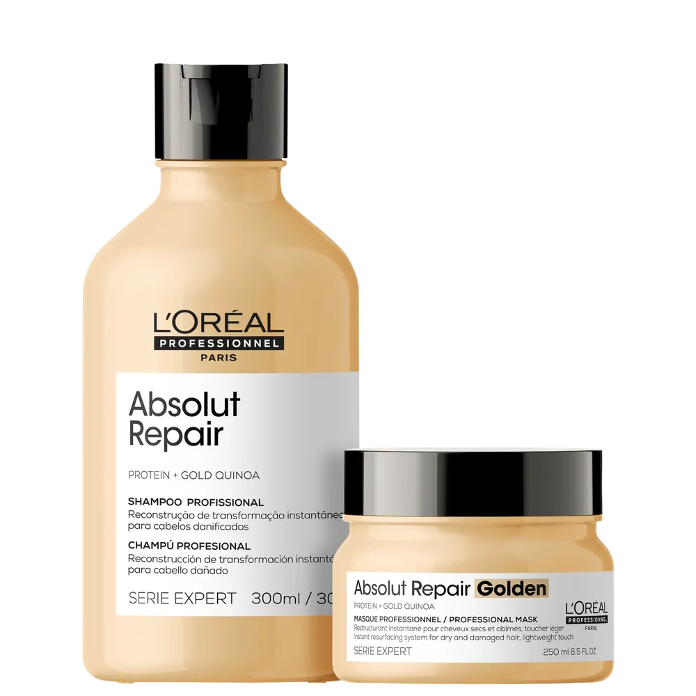 Kit L'Oréal Professionnel Serie Expert Absolut Repair Gold Quinoa + Protein Golden Lightweight (2 produtos)