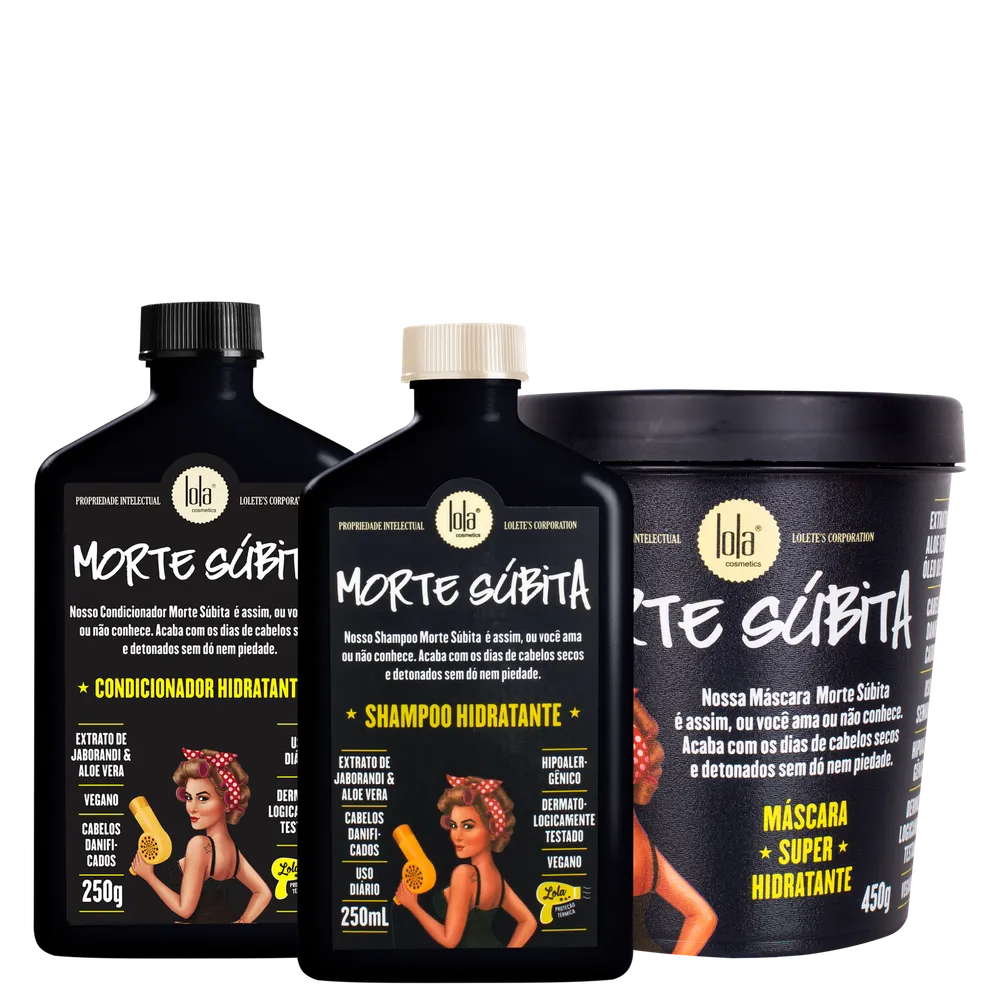 Kit Lola Cosmetics Morte Súbita (3 Produtos)