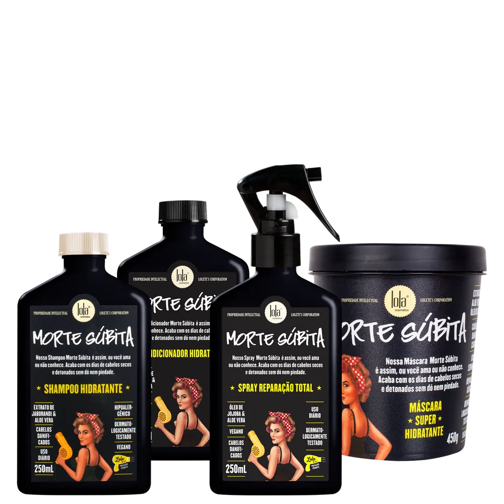 Kit Lola Cosmetics Morte Súbita Home Care (4 Produtos)