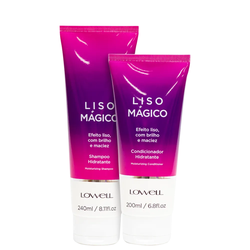 Kit Lowell Keeping Liss Liso Mágico (2 Produtos)