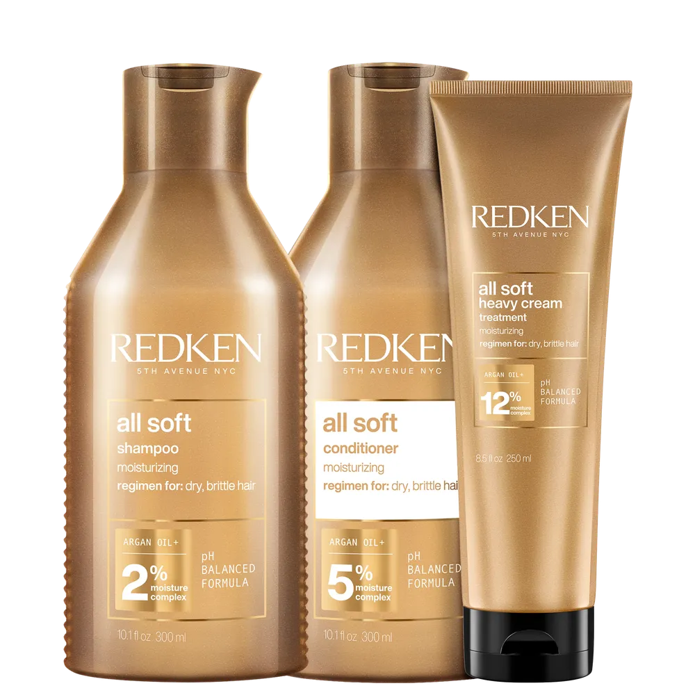 Kit Redken All Soft Heavy (3 Produtos)
