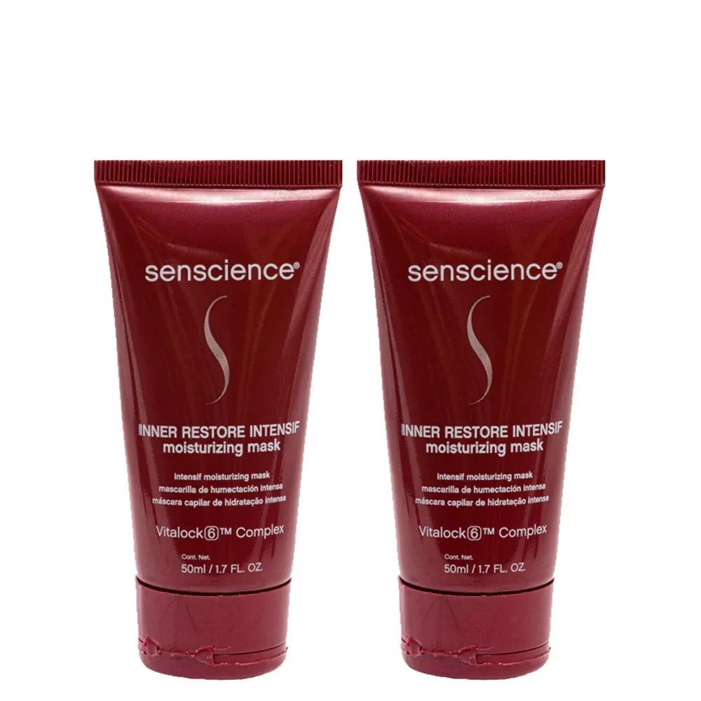 Kit Senscience Inner Restore Intensif Máscara De Hidratação 50ml - 2 Unidades