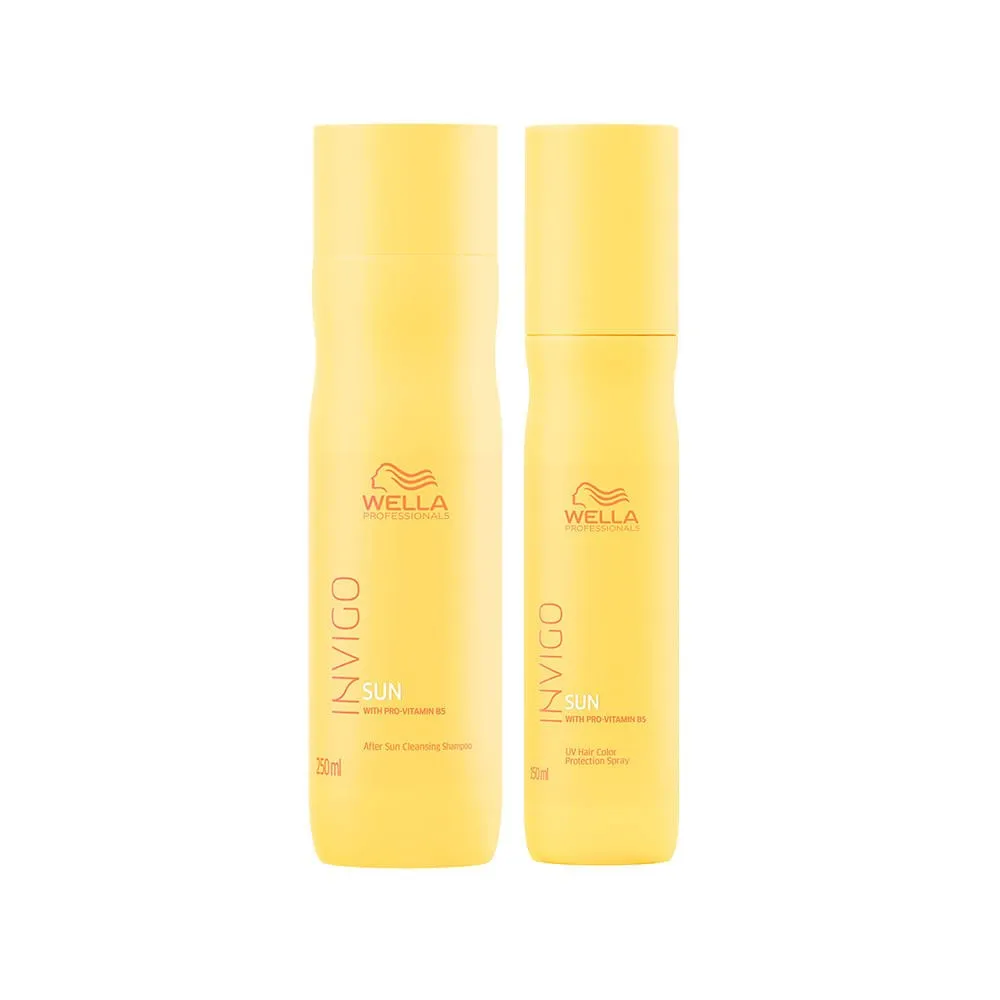 Kit Wella Professional Invigo Sun - Shampoo 250 ml + Leave In 150 ml
