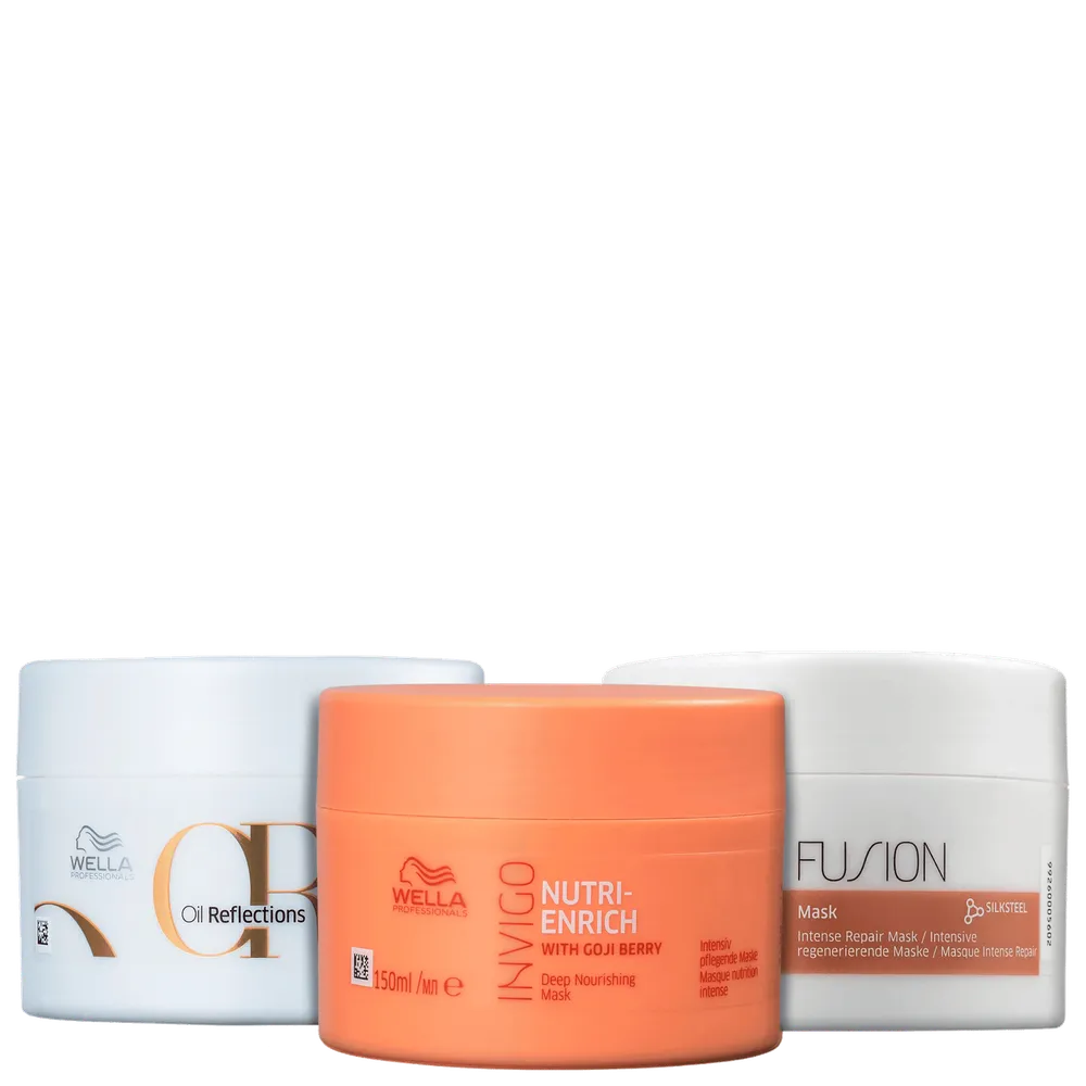 Kit Wella Professionals Cronograma Capilar Antiquebra (3 Produtos)