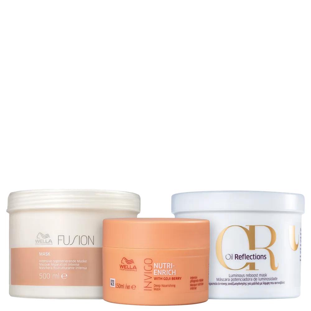Kit Wella Professionals Cronograma Capilar Salon (3 Produtos)
