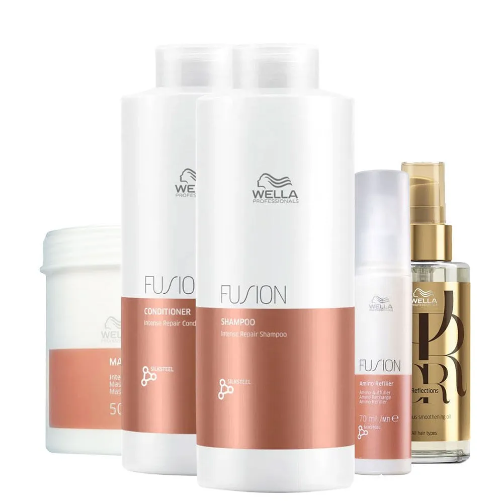 Kit Wella Professionals Fusion Profissional - 5 Produtos