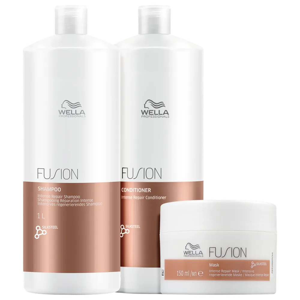 Kit Wella Professionals Fusion Trio Super Salon (3 Produtos)