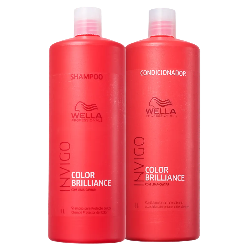 Kit Wella Professionals Invigo Color Brilliance Salon Duo (2 Produtos)