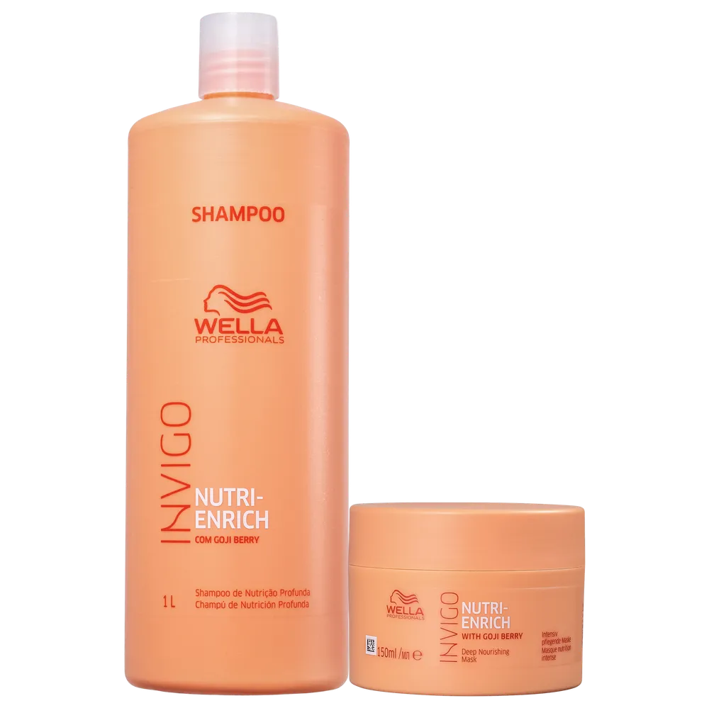 Kit Wella Professionals Invigo Nutri-Enrich Salon Duo Care (2 Produtos)