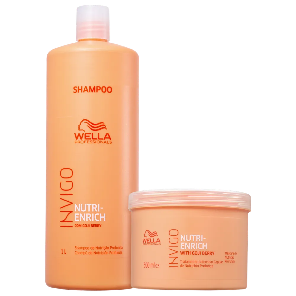 Kit Wella Professionals Invigo Nutri-Enrich Super Salon (2 Produtos)