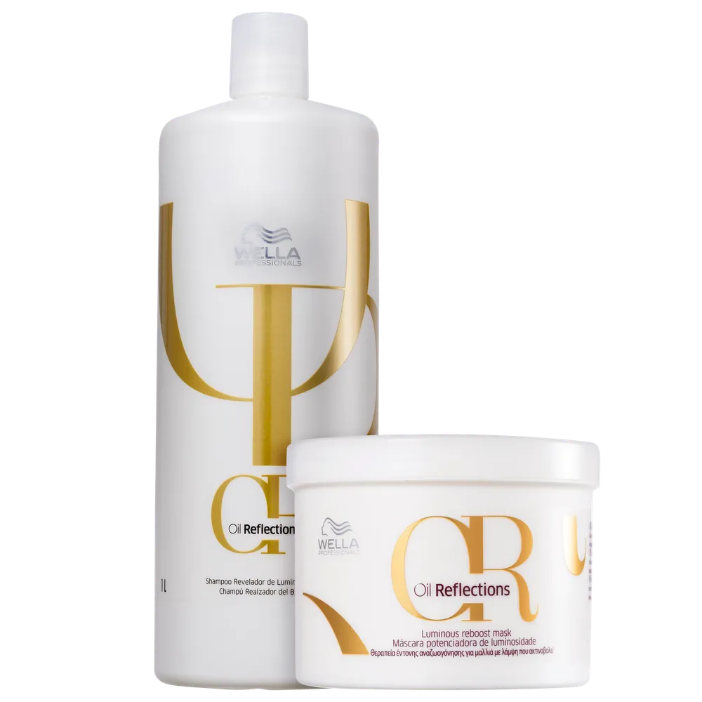 Kit Wella Professionals Oil Reflections Duo Salão (2 Produtos)