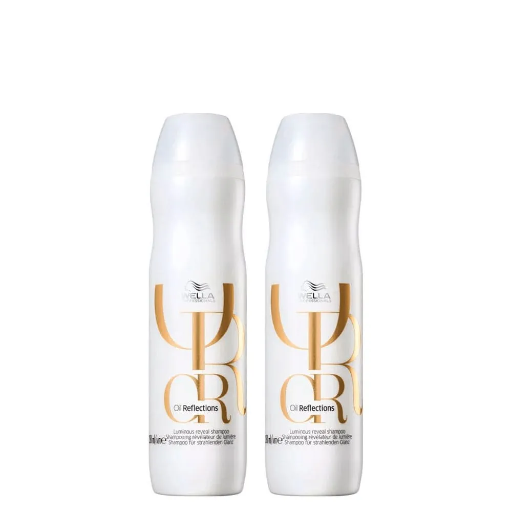 Kit Wella Professionals Oil Reflections Shampoo 250 ml - 2 Unidades