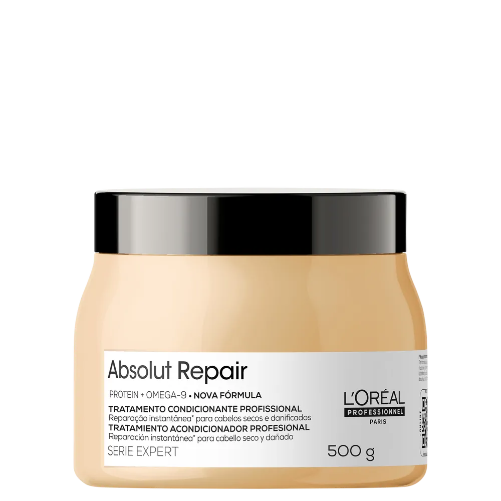 L'Oréal Professionnel Serie Expert Absolut Repair Omega-9 + Protein - Máscara Capilar 500g