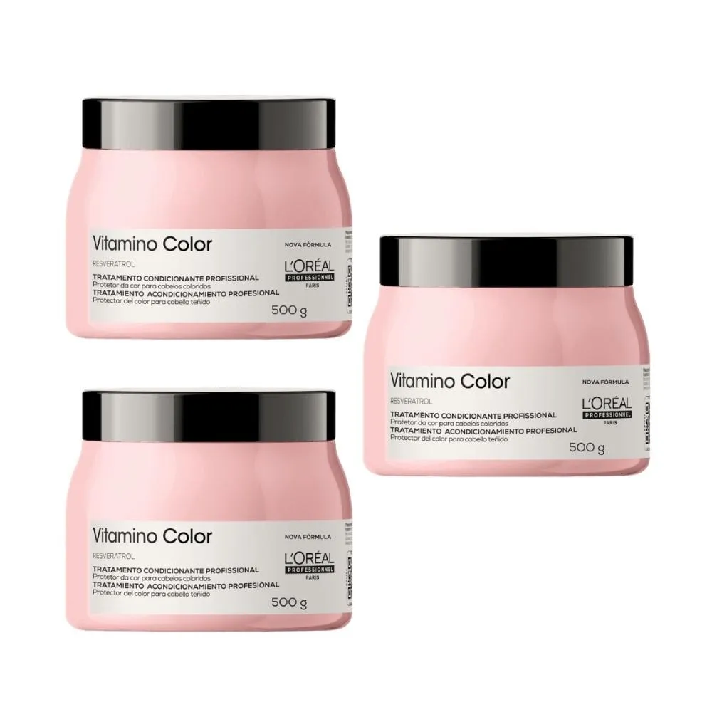 L'Oréal Professionnel Vitamino Color Kit 3 Máscara 500g
