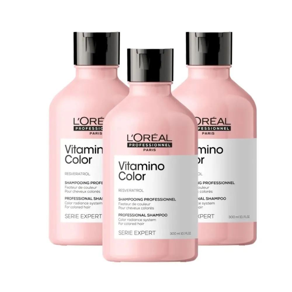 L'Oréal Professionnel Vitamino Color - Kit 3 Shampoo 300ml